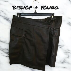 Bishop + Young Margarita Wrap Mini Skirt NWOT